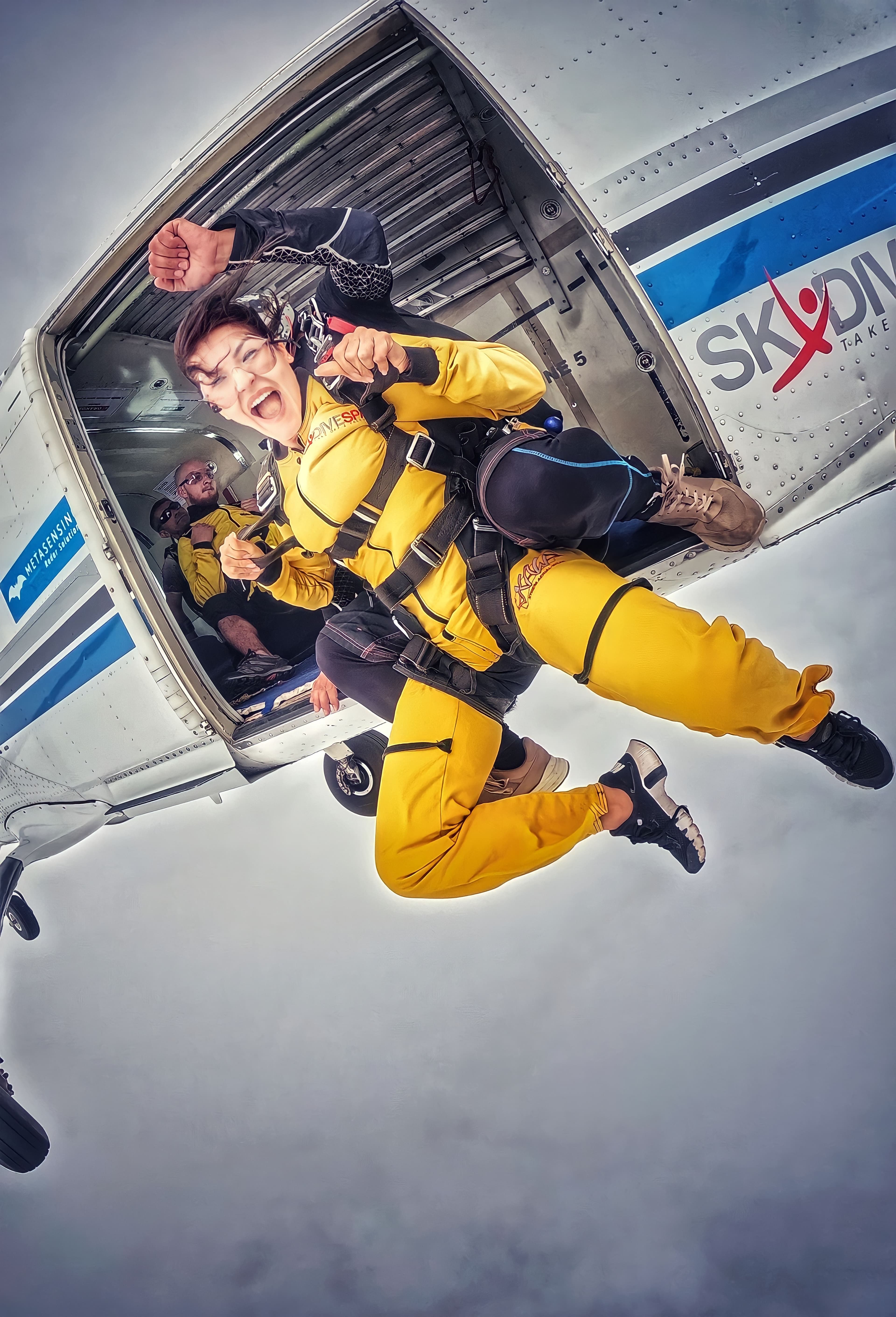 Saut en tandem Skydive Spa